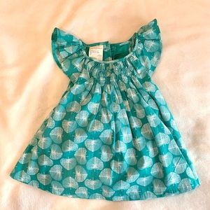 Teal Summer Baby Dress